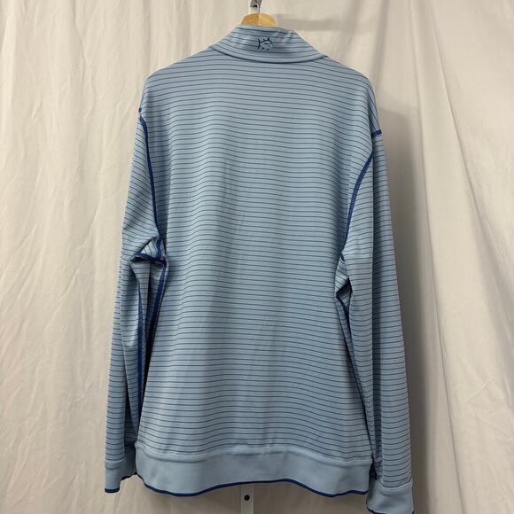 Southern Tide Mens Blue Striped Pullover XXL 2XL - Picture 10 of 10